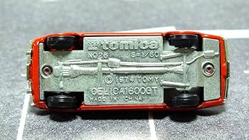 Amazon.co.jp: トミカ トヨタ セリカ 1600GT 中国製 箱なし 30周年